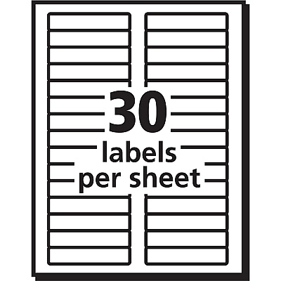 Avery TrueBlock File Folder Labels (AVE5066)