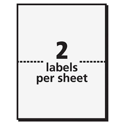 Avery Border Print/Write Hello Name Badges (AVE5140)