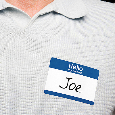 Avery Border Print/Write Hello Name Badges (AVE5141)