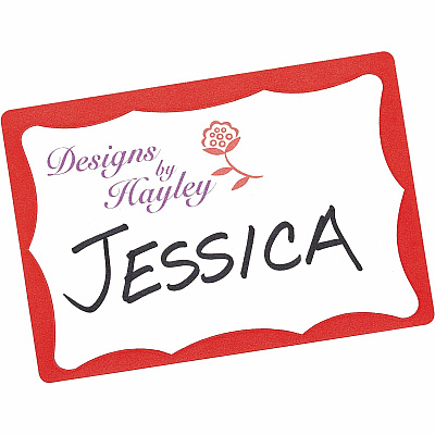 Avery Border Print or Write Name Tags (AVE5143)
