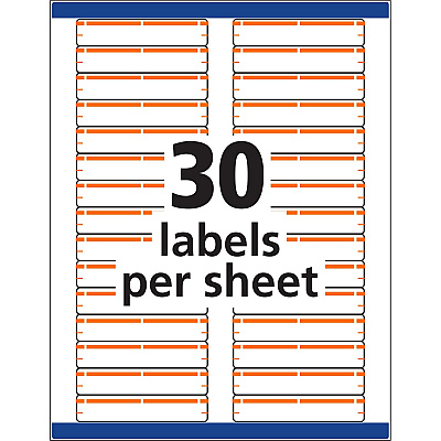 Avery TrueBlock File Folder Labels (AVE5166)