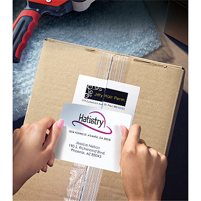 Avery Shipping Labels, Sure Feed, 3-1/3" x 4" , 150 White Labels (AVE5264)