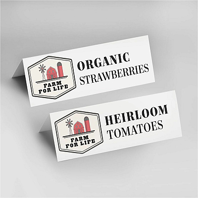 Avery Medium Tent Cards for Laser and Inkjet Printers, 2½" x 8½" (AVE5305)