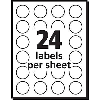 Avery Removable ID Labels (AVE05408)