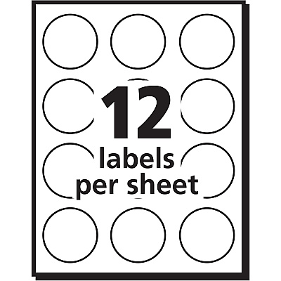 Avery Removable ID Labels (AVE05410)