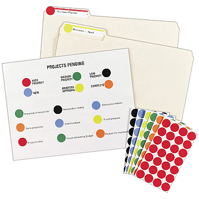 Avery Color-Coding Labels (AVE05459)