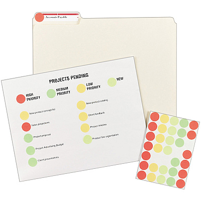 Avery Color Coded Label (AVE05474)