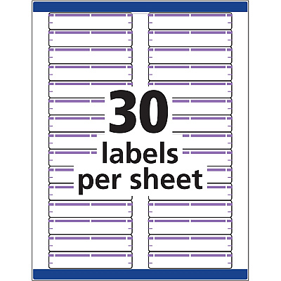 Avery TrueBlock File Folder Labels (AVE5666)