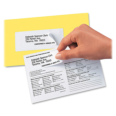 Avery Send & Reply Piggyback Labels (AVE5735)