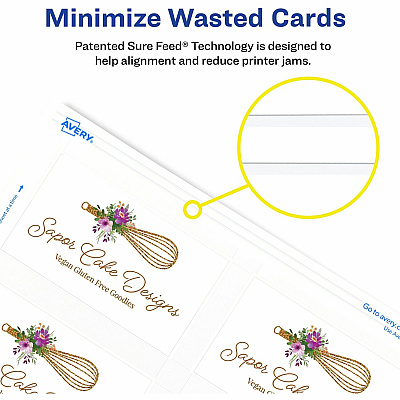 Avery Clean Edge Business Cards (AVE5870)