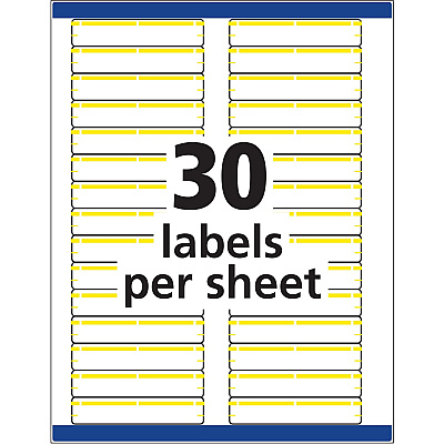 Avery TrueBlock File Folder Labels (AVE5966)