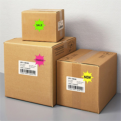 Avery Neon Burst Labels (AVE5995)