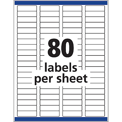Avery Removable I.D. Laser/Inkjet Labels (AVE6467)