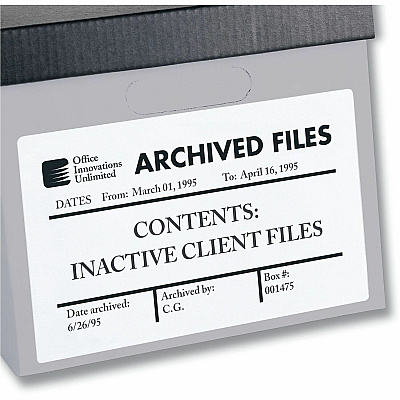 Avery TrueBlock ID Label (AVE6579)