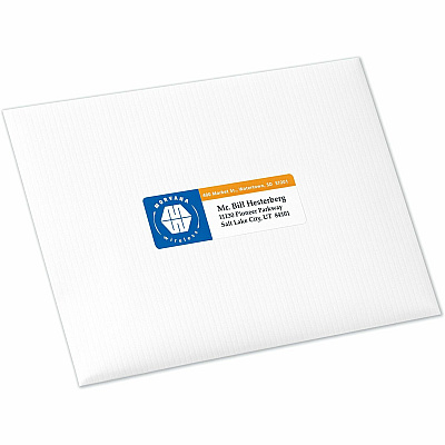 Avery Print to the Edge Shipping Label 1-1/4"x3-3/4" 300 Labels (AVE6879)