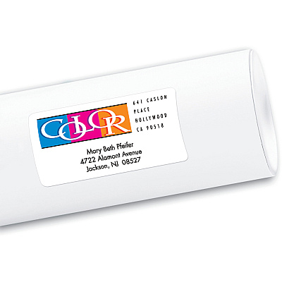 Avery White Shipping Labels, Sure Feed, 2" x 4" , 200 Labels (AVE8253)