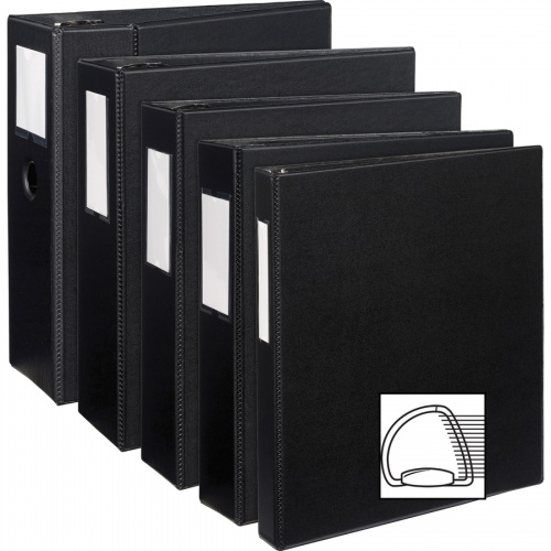 Avery DuraHinge Durable Binder with Label Holder (08802)