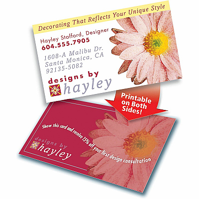 Avery Clean Edge Business Cards, 2" x 3.5" , White, 160 (AVE8869)