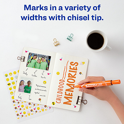 Avery Large Desk-Style Permanent Markers (AVE08883)