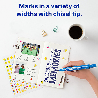 Avery Large Desk-Style Permanent Markers (AVE08886)