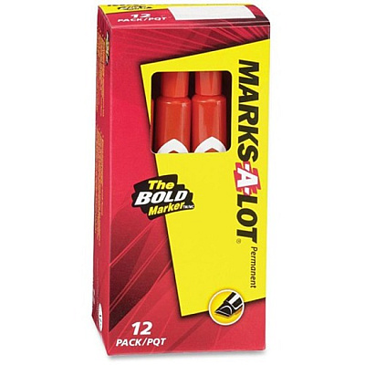 Avery Large Desk-Style Permanent Markers (AVE08887)
