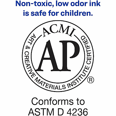 Avery Marks A Lot Permanent Markers - Large Desk-Style Size (AVE08888)