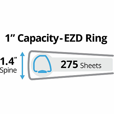 Avery Durable View Binder - EZD Rings (AVE09301)