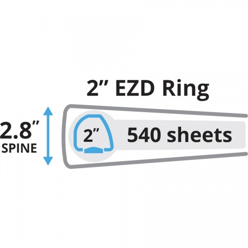 Avery Durable View Binder - EZD Rings (09500)