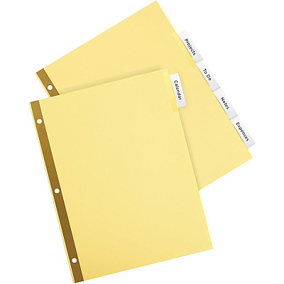 Avery Big Tab Insertable Dividers - Reinforced Gold Edge (AVE11110)