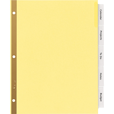 Avery Big Tab Insertable Dividers - Reinforced Gold Edge (AVE11110)
