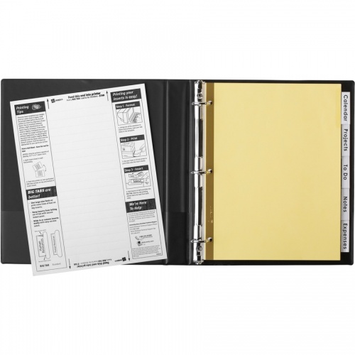 Avery Big Tab Insertable Dividers - Reinforced Gold Edge (11110)