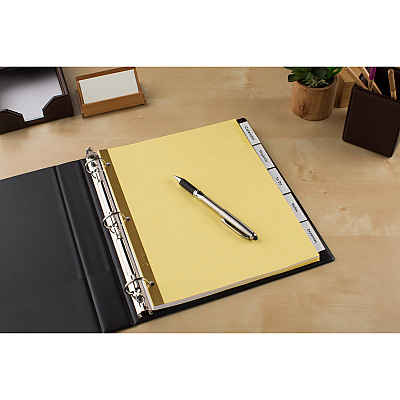 Avery Big Tab Insertable Dividers - Reinforced Gold Edge (AVE11110)