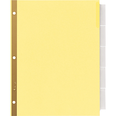 Avery Big Tab Insertable Dividers - Reinforced Gold Edge (AVE11110)