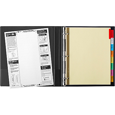 Avery Big Tab Insertable Dividers - Reinforced Gold Edge (AVE11111)