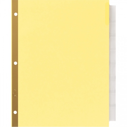 Avery Big Tab Insertable Dividers - Reinforced Gold Edge (11112)