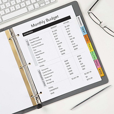 Avery Big Tab Insertable Dividers - Reinforced Gold Edge (AVE11123)