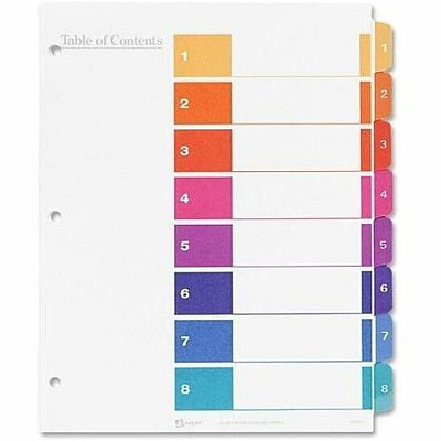 Avery Ready Index Custom TOC Binder Dividers (AVE11186)