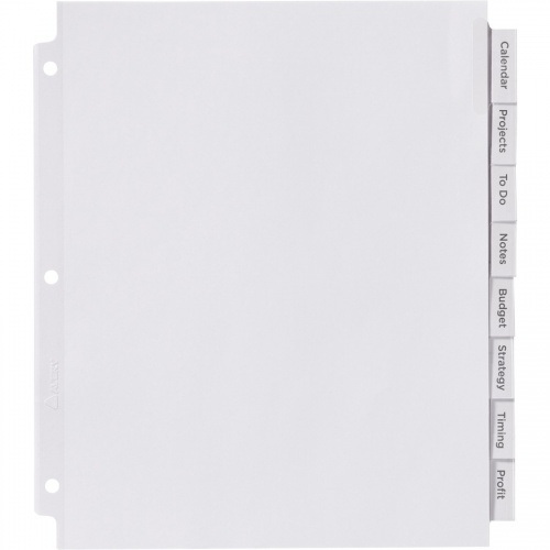 Avery Big Tab Extra-Wide Insertable Dividers (11223)