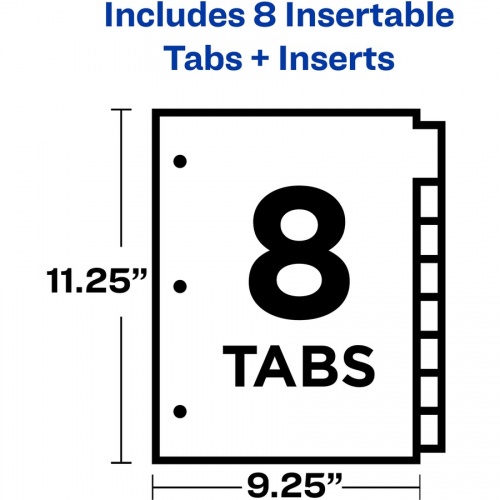 Avery Big Tab Extra-Wide Insertable Dividers (11223)