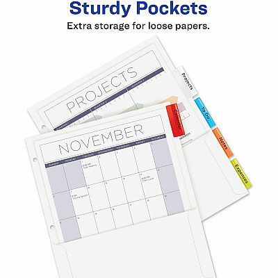 Avery Pocket Insertable Dividers (AVE11270)