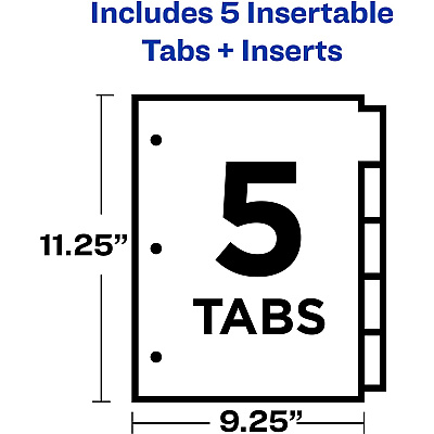 Avery Pocket Insertable Dividers (AVE11270)