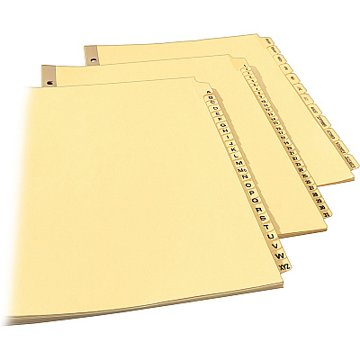 Avery Laminated Dividers - Gold Reinforced (AVE11308)