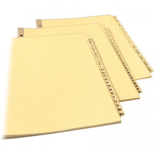 Avery Laminated Dividers - Gold Reinforced (11308)