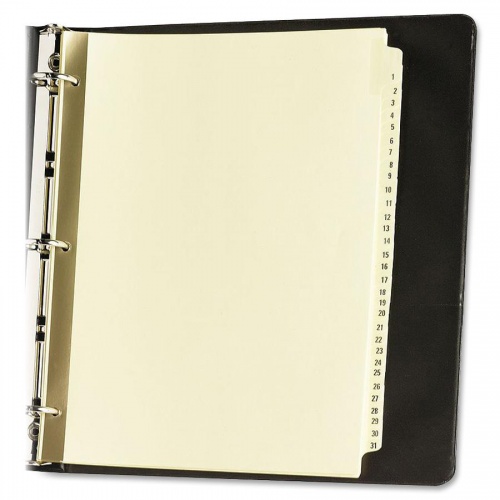 Avery Laminated Dividers - Gold Reinforced (11308)