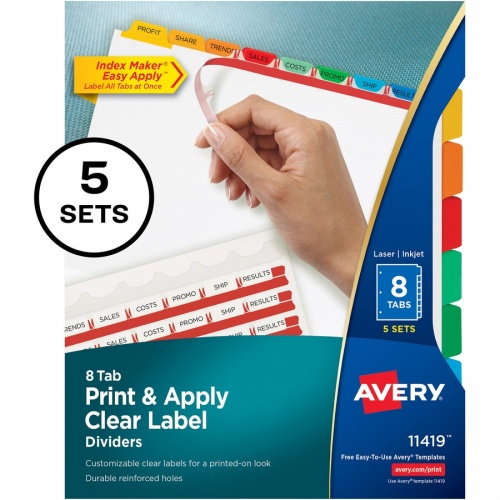 Avery Index Maker Index Divider (11419)