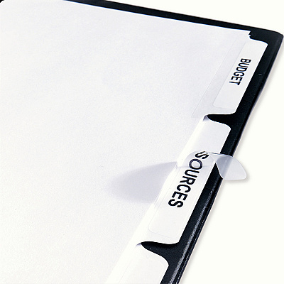 Avery Print & Apply Clear Label Dividers - Index Maker Easy Peel Printable Labels (AVE11422)