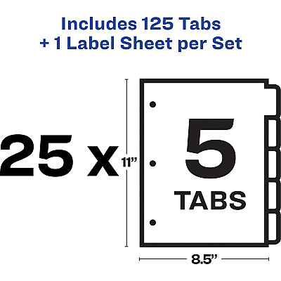 Avery Index Maker Index Divider (AVE11423)