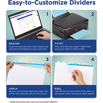 Avery Index Maker Index Divider (AVE11423)
