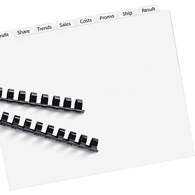Avery Print & Apply Label Unpunched Dividers - Index Maker Easy Apply Label Strip (AVE11432)
