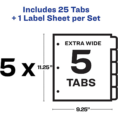Avery Index Maker Index Divider (AVE11440)